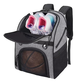 Foto 4 | Foto 4 | Mochila Deportiva con Compartimentos para Zapatos Eo Safe Imports Esi-16550 Gris