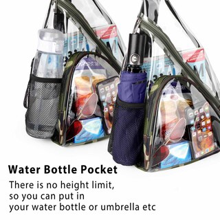 Foto 4 | Foto 4 | Bolso Bandolera Hulisen de PVC Transparente Impermeable - Venta Internacional