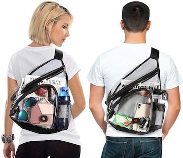 Foto 6 | Foto 6 | Bolso Bandolera Hulisen De Pvc Transparente Impermeable - Venta Internacional