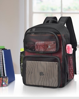Foto 6 | Foto 6 | Mochila May Tree Negra Mesh Heavy Duty de Gran Capacidad - Venta Internacional