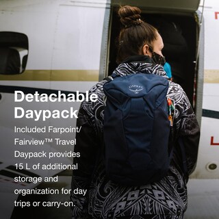 Foto 7 | Foto 7 | Mochila De Viaje Osprey Farpoint 55l Para Hombre Negra - Venta Internacional.