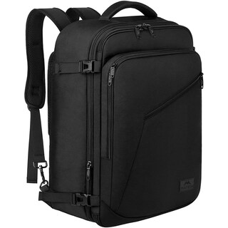 Foto 1 | Foto 1 | Mochila De Viaje Matein Para Hombre, 27 L, Ligera E Impermeable, Negra - Venta Internacional.