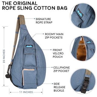 Foto 6 | Foto 6 | Sling Pack Kavu Original Rope Bag Ocean Para Actividades Al Aire Libre - Venta Internacional.