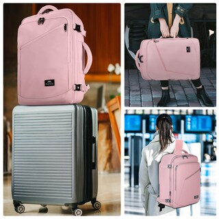 Foto 6 | Foto 6 | Mochila De Viaje Matein Pink Para Mujer De 35 L Con Capacidad Ampliable - Venta Internacional.