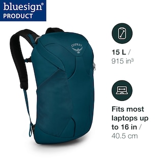 Foto 4 | Foto 4 | Mochila de Viaje Osprey Farpoint Fairview Unisex con Circonita Roja - Venta Internacional