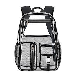 Foto 1 | Foto 1 | Mochila Transparente Cusangel Heavy Duty Tpu De Gran Capacidad Negra - Venta Internacional.