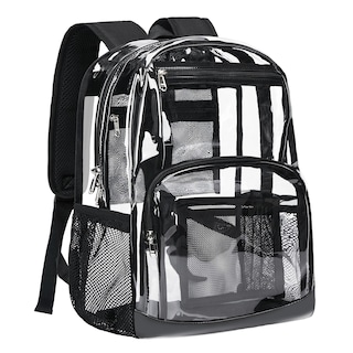 Foto 1 | Foto 1 | Mochila Transparente Vorspack Heavy Duty, Grande, Para Adultos, Negra - Venta Internacional.