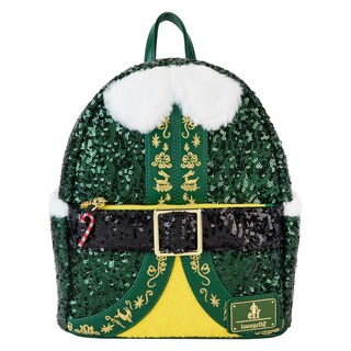 Foto 1 | Foto 1 | Mochila Loungefly De Warner Brothers Elf Buddy Con Lentejuelas Para Cosplay - Venta Internacional.