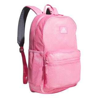 Foto 1 | Foto 1 | Mochila Adidas Hermosa Mesh See-through Rosa Transparente - Venta Internacional.