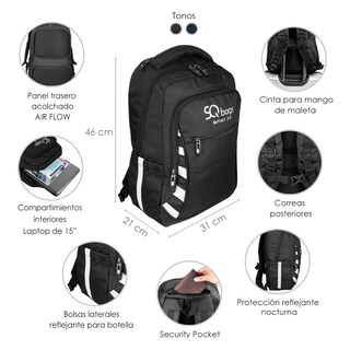 Foto 3 | Foto 3 | Mochila Reflect 2.0 Negra