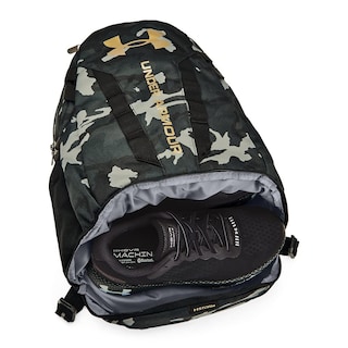 Foto 4 | Foto 4 | Mochila Under Armour Hustle 5.0 Unisex Para Adultos, Color Negro Y Dorado - Venta Internacional.