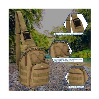Foto 2 | Foto 2 | Pechera Mochila Tactica Eo Safe Imports Esi-5526-1 Beige