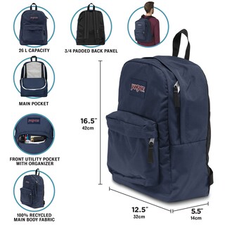Foto 3 | Foto 3 | Mochila Jansport Superbreak One, Duradera Y Ligera - Venta Internacional.