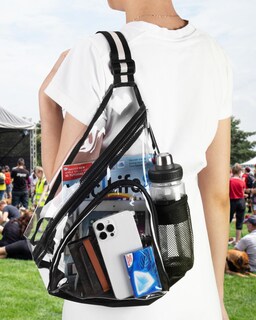 Foto 6 | Foto 6 | Bolso Bandolera Hulisen, De Pvc Transparente, Aprobado Para Estadios - Venta Internacional.