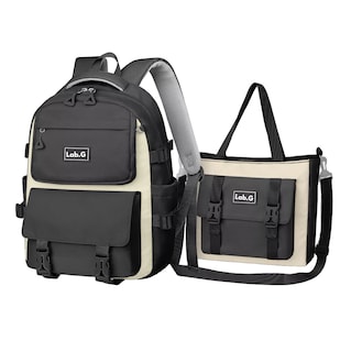 Foto 1 | Foto 1 | Mochila Escolar Lab.g Viaje Bolsa Impermeable Mochilas Reforzada 2 En 1 Negro