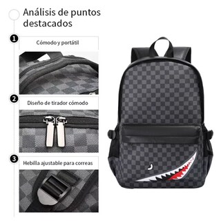 Foto 3 | Foto 3 | Mochila Para Hombre Xtellar Shark