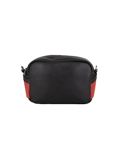 Foto 3 | Foto 3 | Bandolera Crossbody Boroni Negro Rojo Con Correa Ajustable