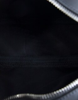Foto 6 | Foto 6 | Bandolera Crossbody Boroni Negro Plata Con Correa Ajustable