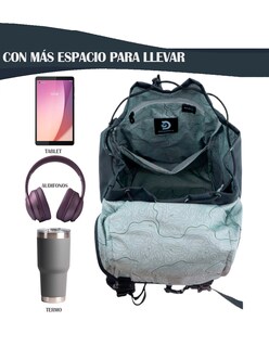 Foto 4 | Foto 4 | Mochila Downtown Discovery Con Cubierta Color Negro