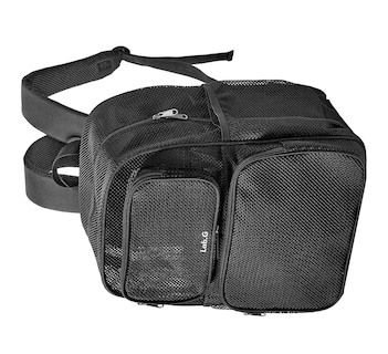 Foto 5 | Foto 5 | Mochila De Viaje De Malla Resistente Negro