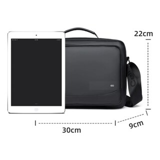 Foto 2 | Foto 2 | Bolso Bolsa Bandolera Crossbody Impermeable Para Hombre Eo Safe Imports Esi-18969 Negro