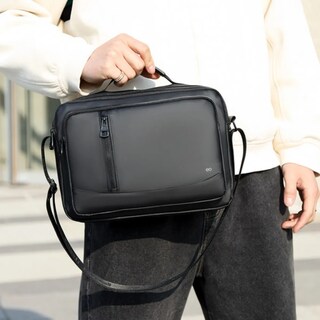 Foto 3 | Foto 3 | Bolso Bolsa Bandolera Crossbody Impermeable Para Hombre Eo Safe Imports Esi-18969 Negro