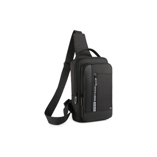 Foto 1 | Foto 1 | Mochila Bandolera Cruzada Con Puerto De Carga Usb Eo Safe Imports Esi-18952 Negro
