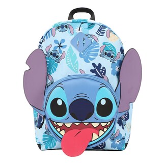 Foto 1 | Foto 1 | Mochila Bioworld Disney Stitch 3d Character 43 Cm - Venta Internacional.