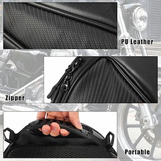 Foto 5 | Foto 5 | Mochila Belug Motocicleta Impermeable Maleta Trasera De Moto Negro