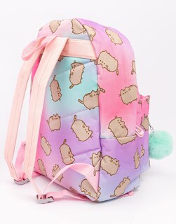 Foto 3 | Foto 3 | Mochila Rosa Pusheen Con Llavero Con Pompones, 40,5 X 32 X 18 Cm - Venta Internacional.