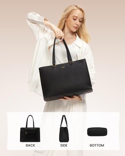 Foto 6 | Foto 6 | Bolsa Para Portátil Lovevook Para Mujer De 15.6 Pulgadas, Piel Vintage - Venta Internacional.