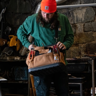 Foto 6 | Foto 6 | Bolsa Para Herramientas Carhartt Legacy De 16 Pulgadas Con Base Moldeada Carhartt Brown - Venta Internacional.