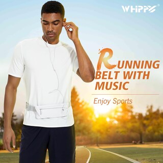 Foto 4 | Foto 4 | Cinturón Para Correr Whippy, Riñonera Delgada, Bolsa De Pecho, Blanca - Venta Internacional.