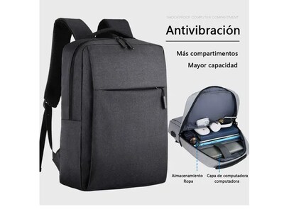 Foto 4 | Foto 4 | Mochila Xtellar Elegante Para Estudiantes, Impermeable, Antirrobo Con Puerto Usb, Espaciosa Para Laptop, Ideal Para La Escuela