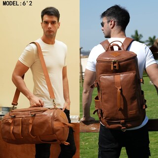 Foto 3 | Foto 3 | Bolsa De Viaje Baosha Hb-26 Weekender De Piel Vegana - Venta Internacional.