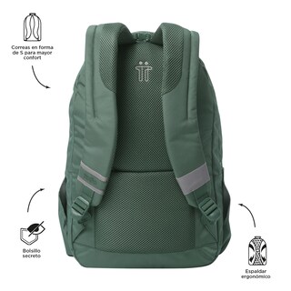 Foto 4 | Foto 5 | Mochila Ergonómica Grande Porta Laptop 15.4 | 27 L Indo