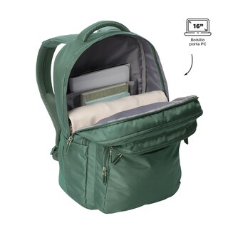 Foto 3 | Foto 4 | Mochila Ergonómica Grande Porta Laptop 16 | 22 L Suspension
