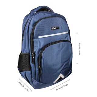 Foto 3 | Foto 3 | Mochila Golden Star Juvenil Casual Urbana Df-9029 Azul