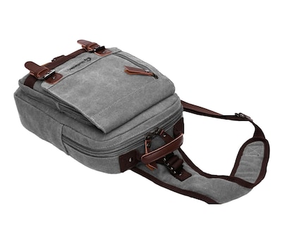 Foto 3 | Foto 3 | Mochila Cruzada con Hebilla Magnética y Múltiples Bolsillos Bluelander de Gran Capacidad Material de Lona Impermeable