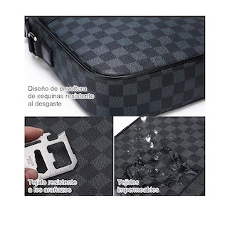 Foto 2 | Foto 2 | Bandolera de Cuero y Billetera Bolso Crossbody para Hombre