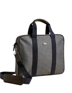 Foto 1 | Foto 1 | Mochila Portadocumentos Ted Baker De Nailon Jaspeado Color Gris