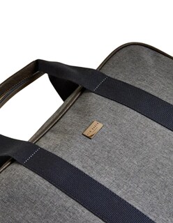 Foto 2 | Foto 2 | Mochila Portadocumentos Ted Baker De Nailon Jaspeado Color Gris