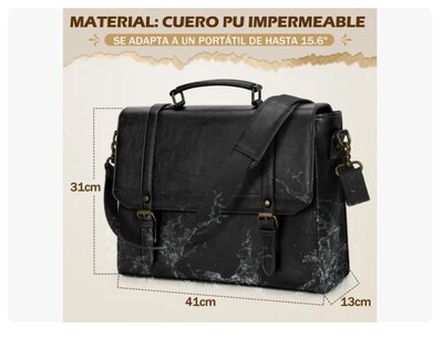 Foto 4 | Foto 4 | Maletines Xtellar Para Hombres Portafolio Para Laptop 15 6in