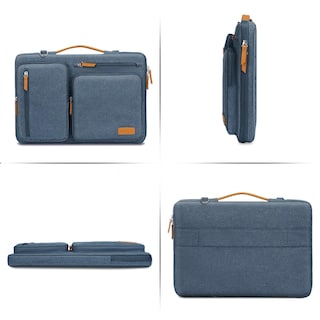 Foto 5 | Foto 5 | Bolso De Hombro Para Portátil Mosiso 360 Protective 13-13.3 Pulgadas Haze Blue - Venta Internacional.