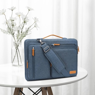 Foto 7 | Foto 7 | Bolso De Hombro Para Portátil Mosiso 360 Protective 13-13.3 Pulgadas Haze Blue - Venta Internacional.