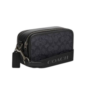 Foto 2 | Foto 2 | Bolsa Crossbody Coach Para Hombre Signature Canvas