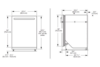 Foto 5 | Foto 5 | Lavavajillas Empotre Kitchenaid Kdfe104kps 60 Cm (24'') 12 Servicios Acero Inox