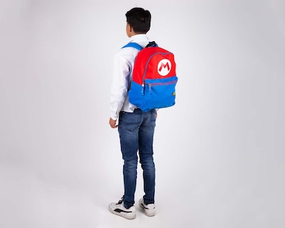 Foto 8 | Foto 8 | Mochila Chenson Mario Bros color Azul