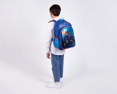 Foto 5 | Foto 5 | Mochila Grande Chenson Mario Bros Primaria Markt Azul para Niño