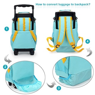 Foto 4 | Foto 4 | Venta Internacional- Mochila con Ruedas para Niños Yodo Zoo Maleta de Viaje 3 Vías Pequeño Unicornio